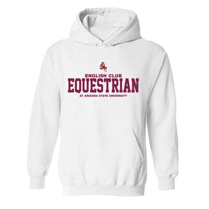 Arizona State - English Club Equestrian : Classic Shersey Hooded Sweatshirt
