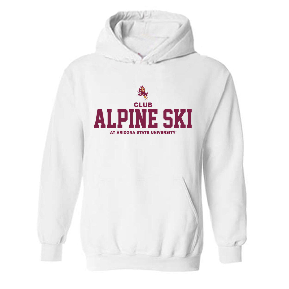 Arizona State - Club Alpine Ski : Classic Shersey Hooded Sweatshirt