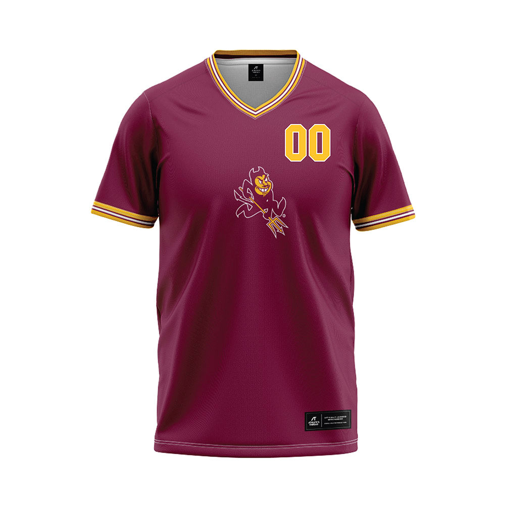 Arizona State - Club Sports : Maroon Baseball Jersey