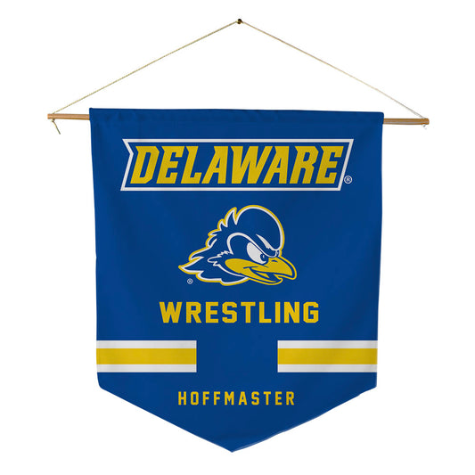 Delaware - Wrestling : Gaby Hoffmaster - Pennant - 18" x 21"-0