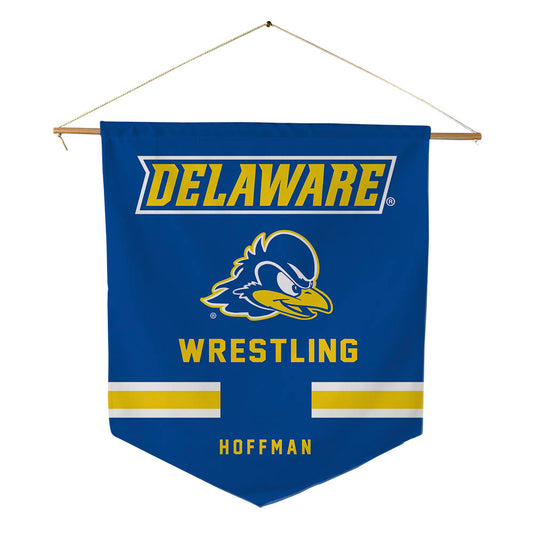 Delaware - Wrestling : Emilio Hoffman - Pennant - 18" x 21"-0