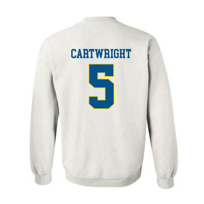 Delaware - Women's Ice Hockey : Melanie Cartwright - Crewneck Sweatshirt-1