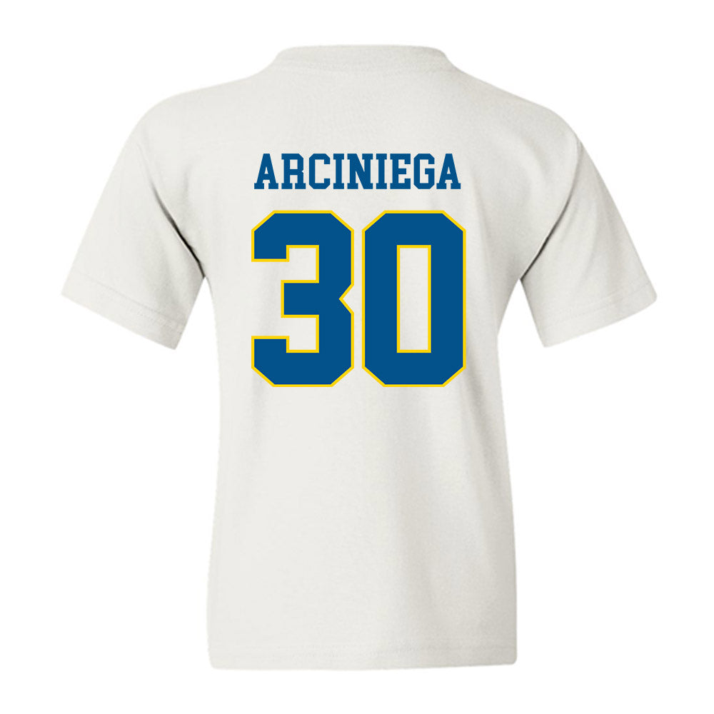 Delaware - Flag Football : Adison Arciniega - Youth T-Shirt-1