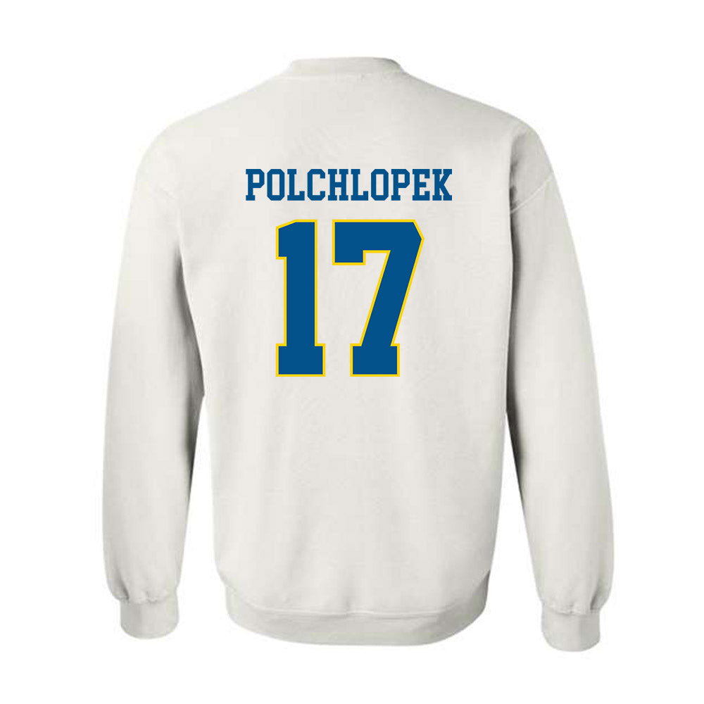Delaware - Men's D2 Ice Hockey : Hubert Polchlopek - Crewneck Sweatshirt-1