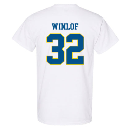 Delaware - Men's D2 Ice Hockey : Evan Winlof - T-Shirt-1