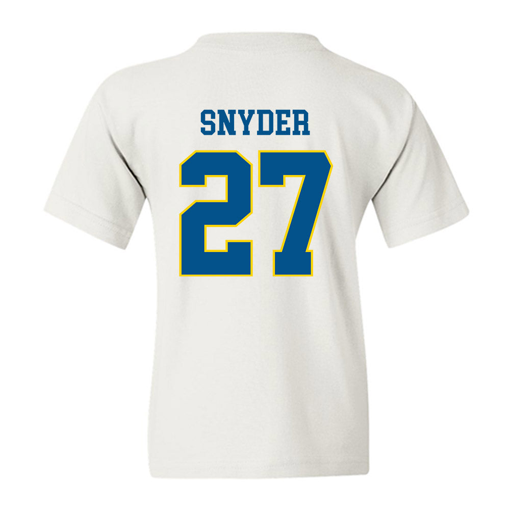 Delaware - Men's D2 Ice Hockey : George Snyder - Youth T-Shirt-1