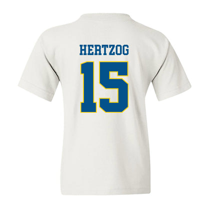 Delaware - Women's Ice Hockey : Ella Hertzog - Youth T-Shirt-1