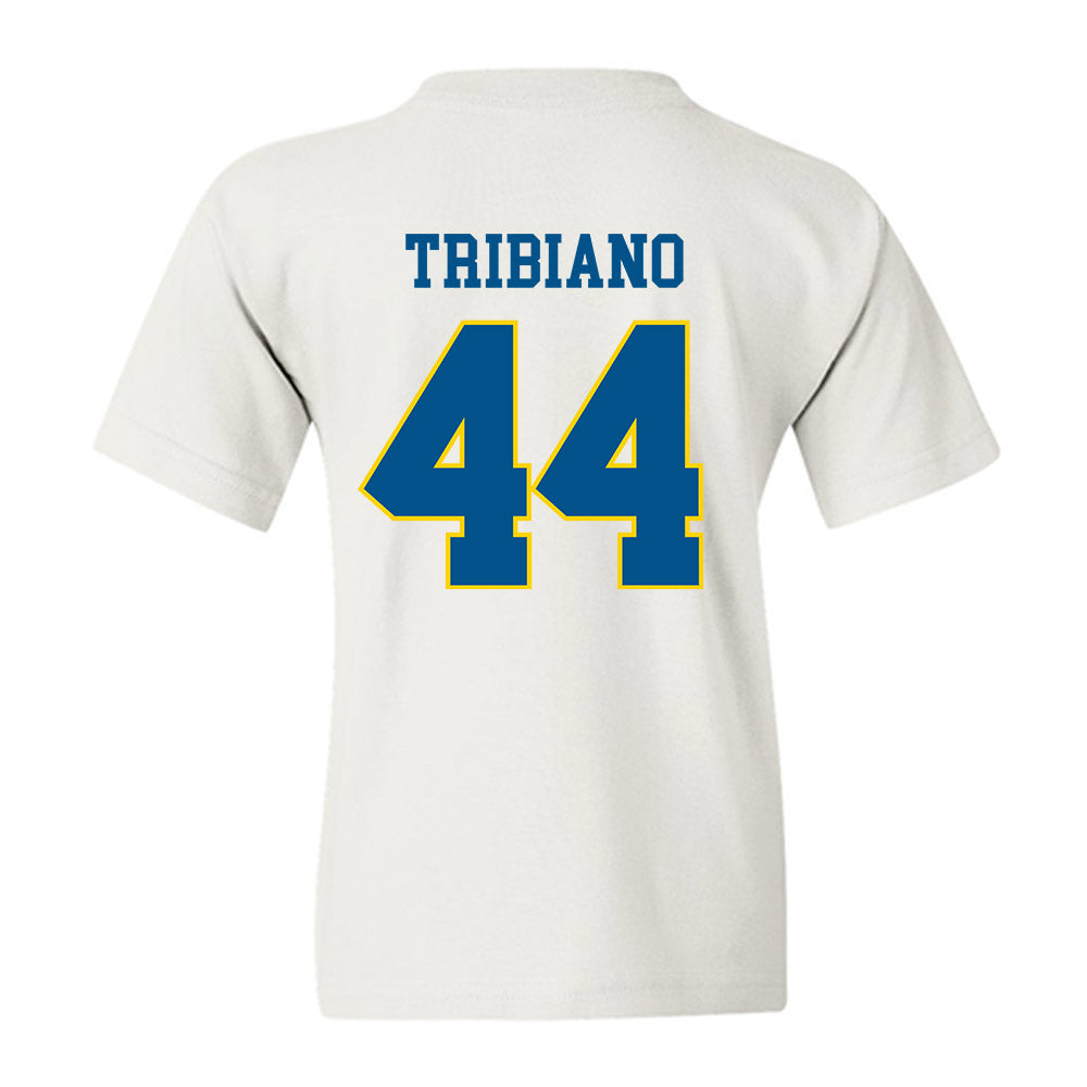 Delaware - Flag Football : Julia Tribiano - Youth T-Shirt-1