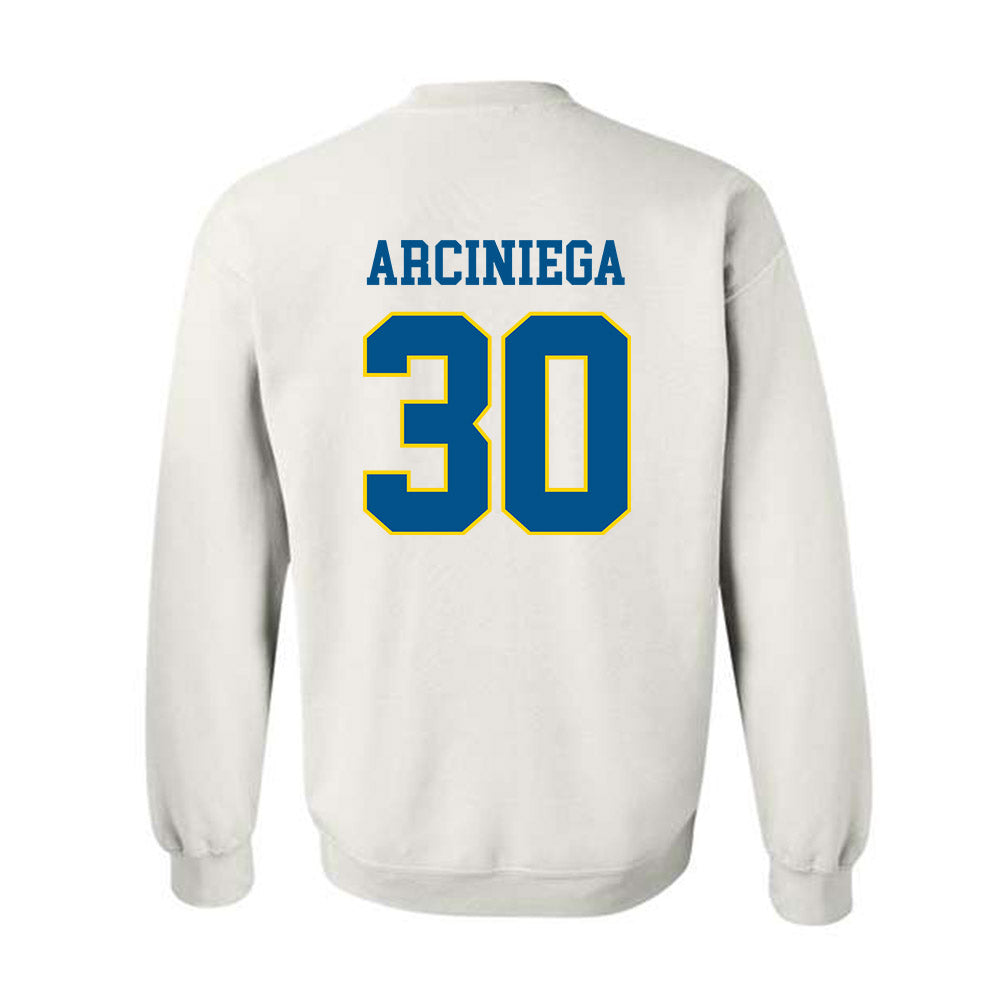Delaware - Flag Football : Adison Arciniega - Crewneck Sweatshirt-1