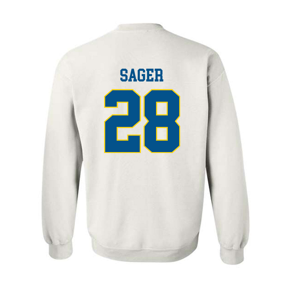 Delaware - Men's D2 Ice Hockey : Chris Sager - Crewneck Sweatshirt-1