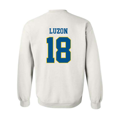 Delaware - Women's Ice Hockey : Paige Luzon - Crewneck Sweatshirt-1