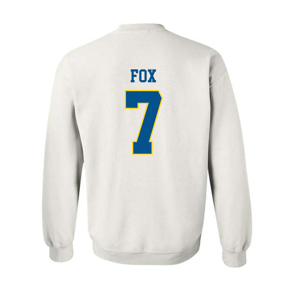 Delaware - Men's D2 Ice Hockey : Justin Fox - Crewneck Sweatshirt-1