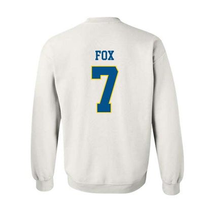Delaware - Men's D2 Ice Hockey : Justin Fox - Crewneck Sweatshirt-1