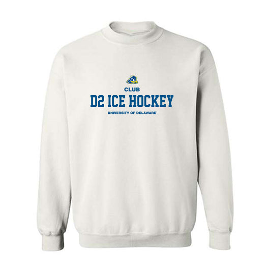 Delaware - Men's D2 Ice Hockey : William White - Crewneck Sweatshirt-0