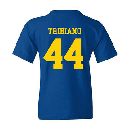 Delaware - Flag Football : Julia Tribiano - Youth T-Shirt-1