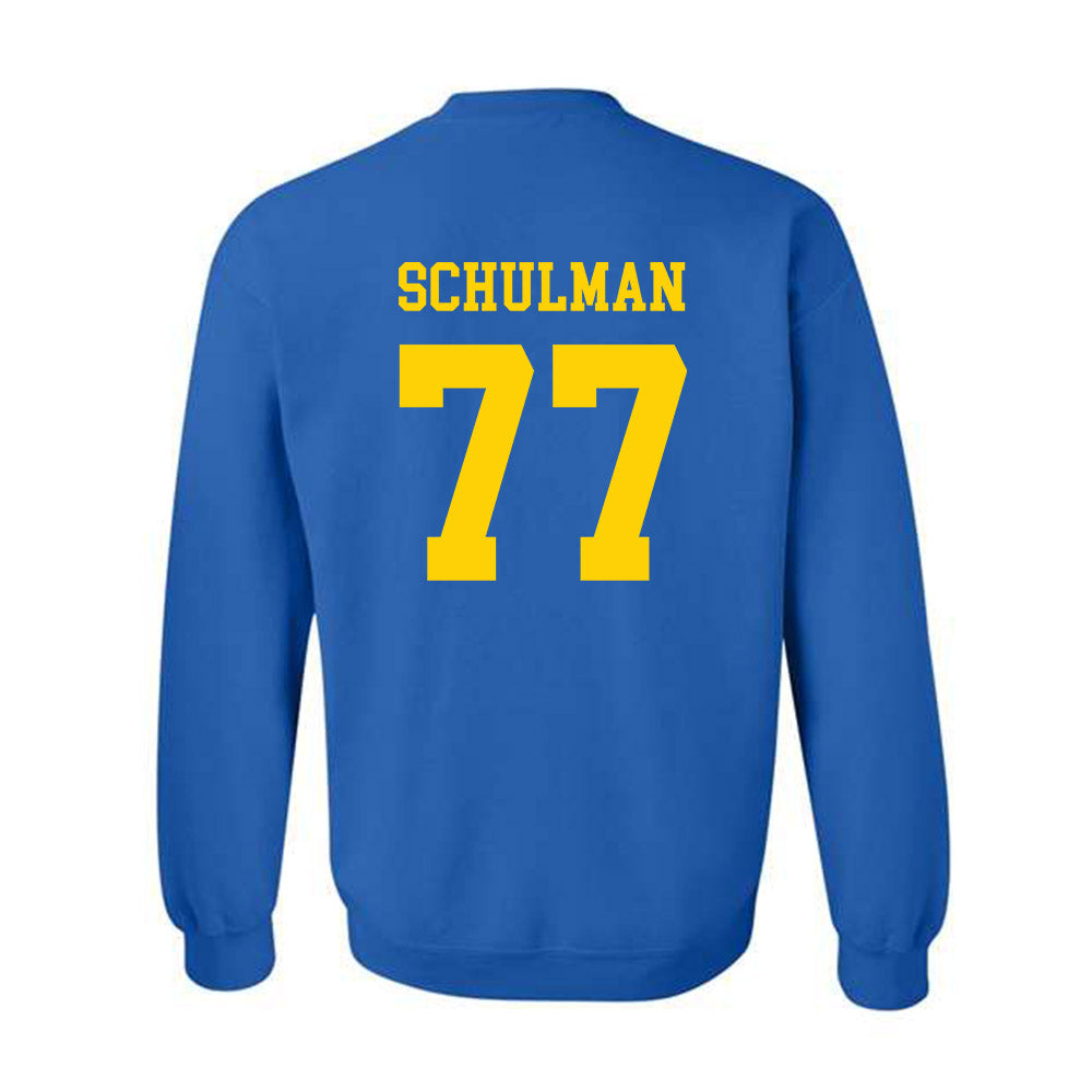 Delaware - Women's Ice Hockey : Taylor Schulman - Crewneck Sweatshirt-1