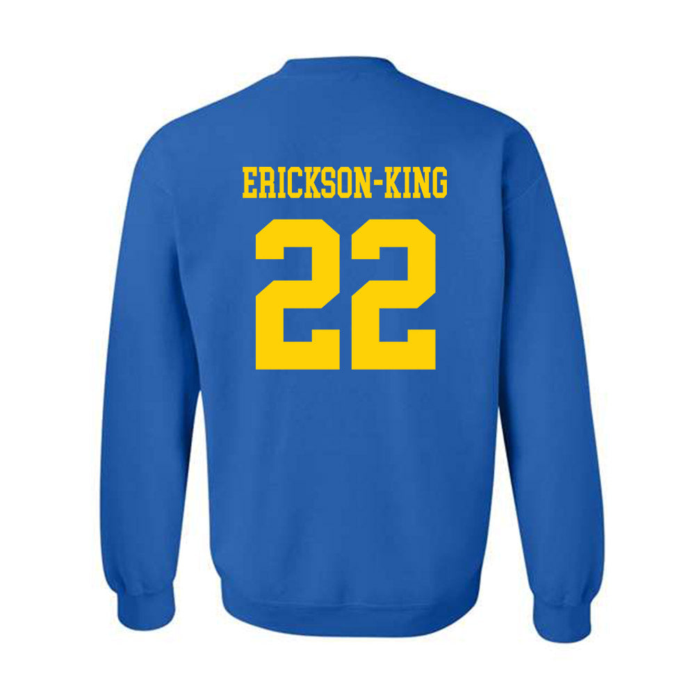 Delaware - Women's Rugby : Julia Erickson-King - Crewneck Sweatshirt-1