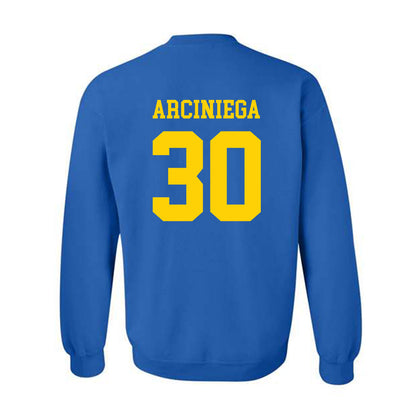Delaware - Flag Football : Adison Arciniega - Crewneck Sweatshirt-1