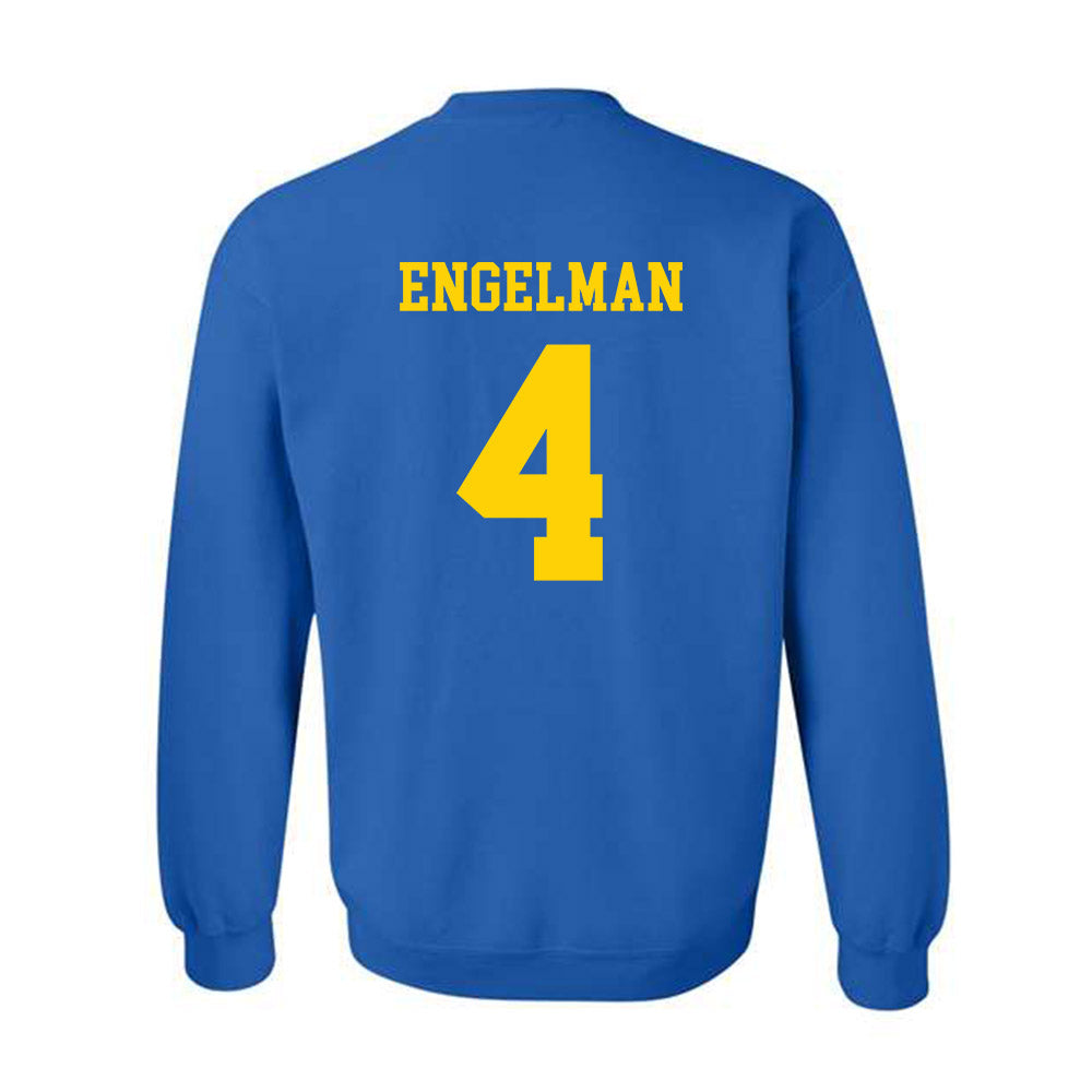 Delaware - Men's D2 Ice Hockey : Joey Engelman - Crewneck Sweatshirt-1