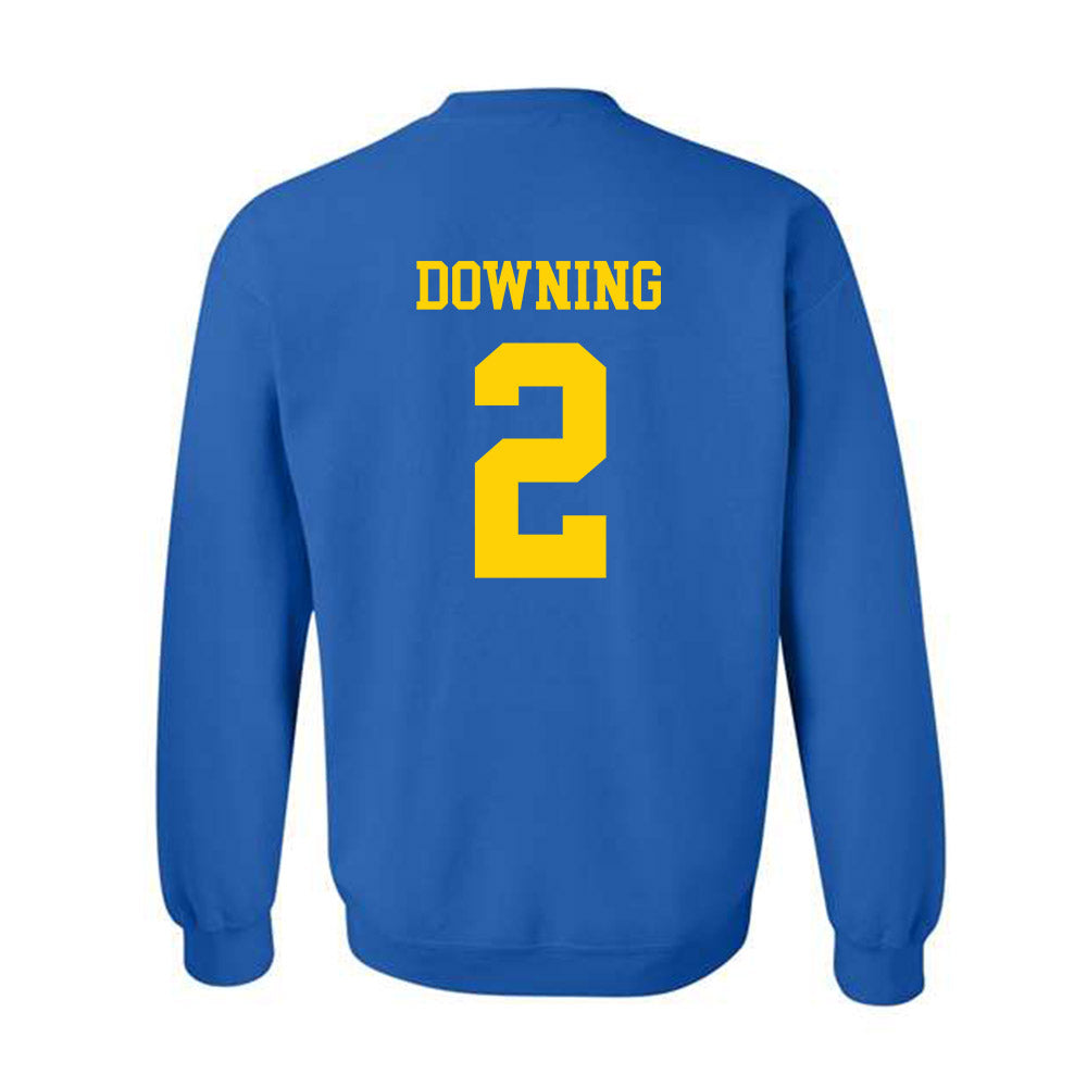 Delaware - Women's Ice Hockey : Shaw Downing - Crewneck Sweatshirt-1
