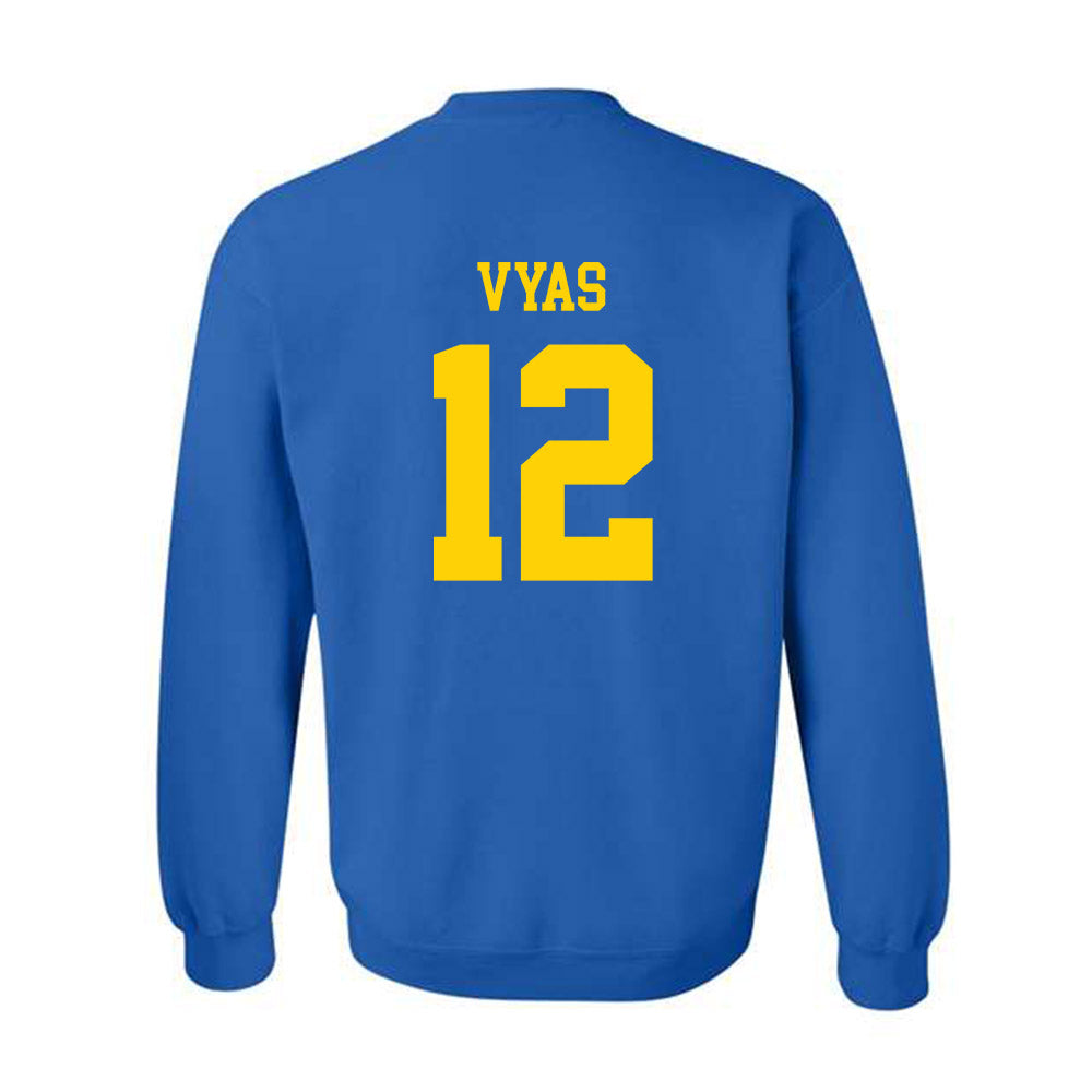 Delaware - Women's Rugby : Ishani Vyas - Crewneck Sweatshirt-1