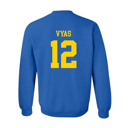 Delaware - Women's Rugby : Ishani Vyas - Crewneck Sweatshirt-1