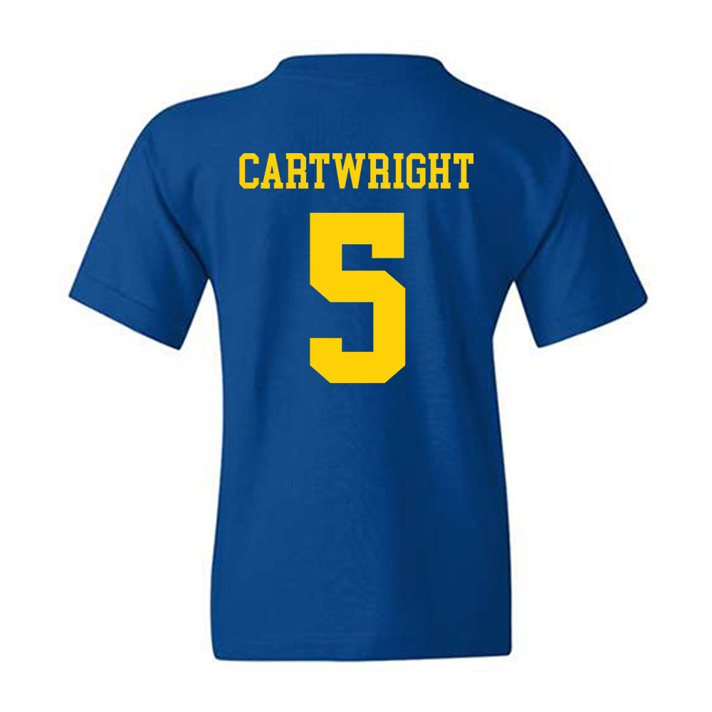 Delaware - Women's Ice Hockey : Melanie Cartwright - Youth T-Shirt-1