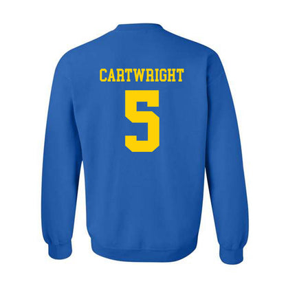 Delaware - Women's Ice Hockey : Melanie Cartwright - Crewneck Sweatshirt-1