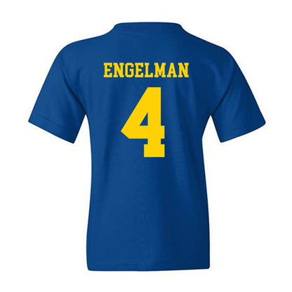 Delaware - Men's D2 Ice Hockey : Joey Engelman - Youth T-Shirt-1