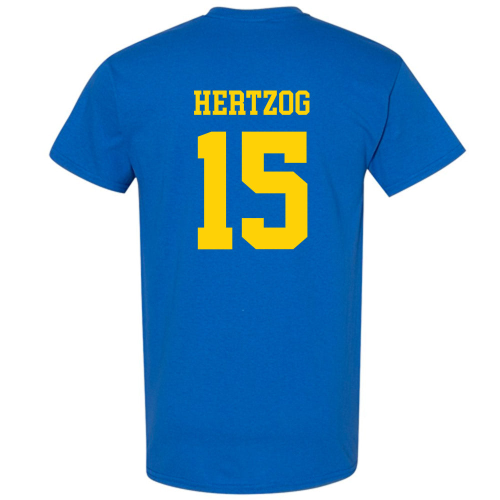 Delaware - Women's Ice Hockey : Ella Hertzog - T-Shirt-1