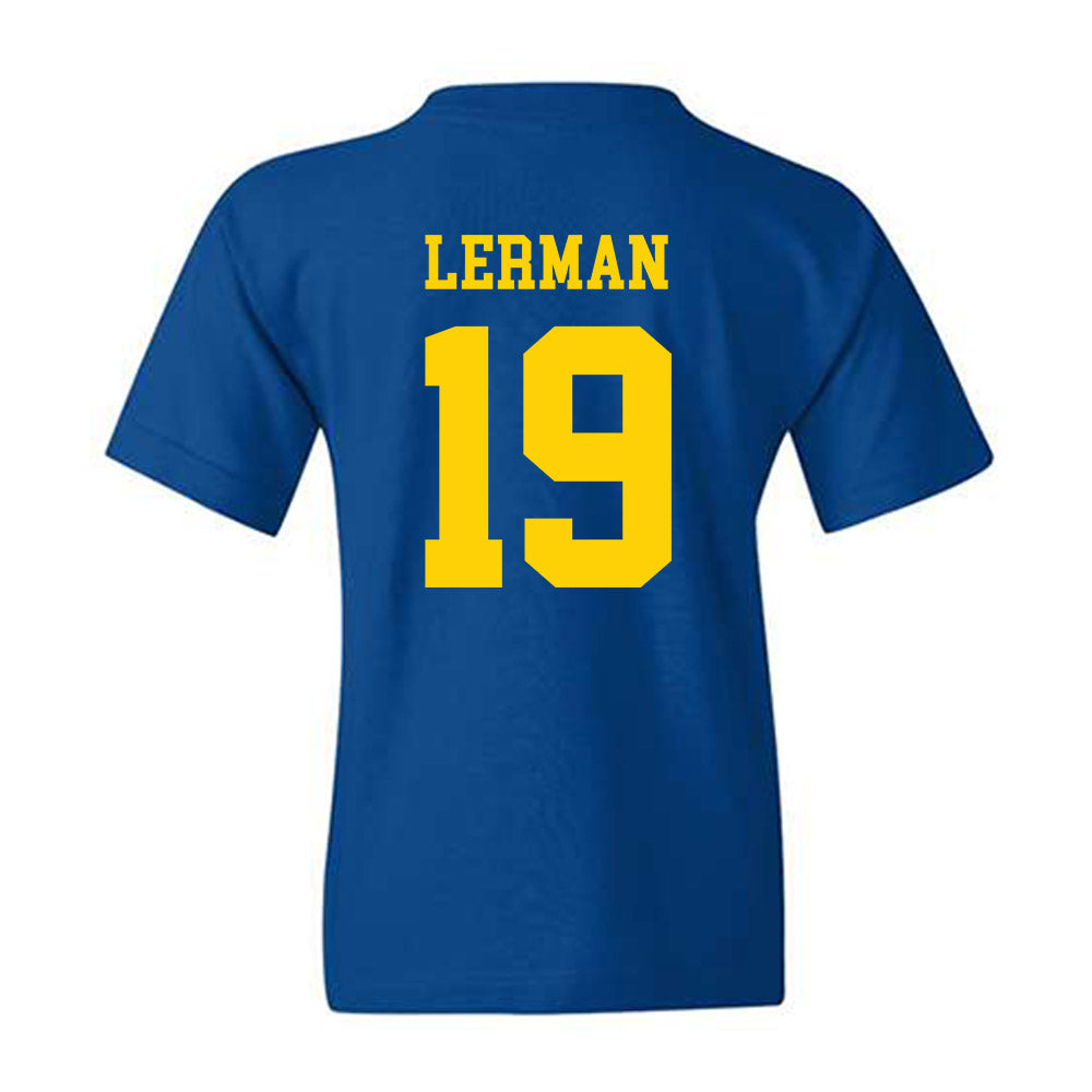 Delaware - Flag Football : Sam Lerman - Youth T-Shirt-1