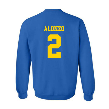 Delaware - Women's Rugby : Megan Alonzo - Crewneck Sweatshirt-1