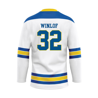 Delaware - Men's D2 Ice Hockey : Evan Winlof - Hockey Jersey-1