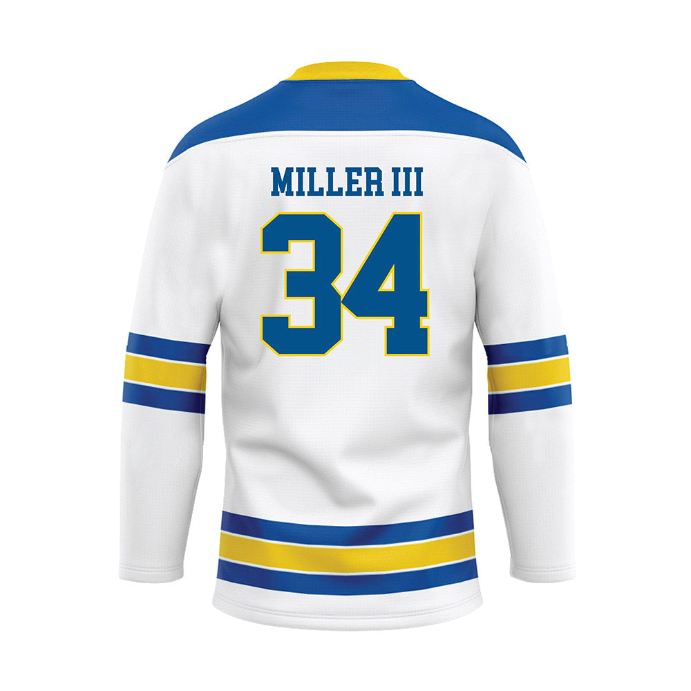 Delaware - Men's D3 Ice Hockey : Larry Miller III - Hockey Jersey-1