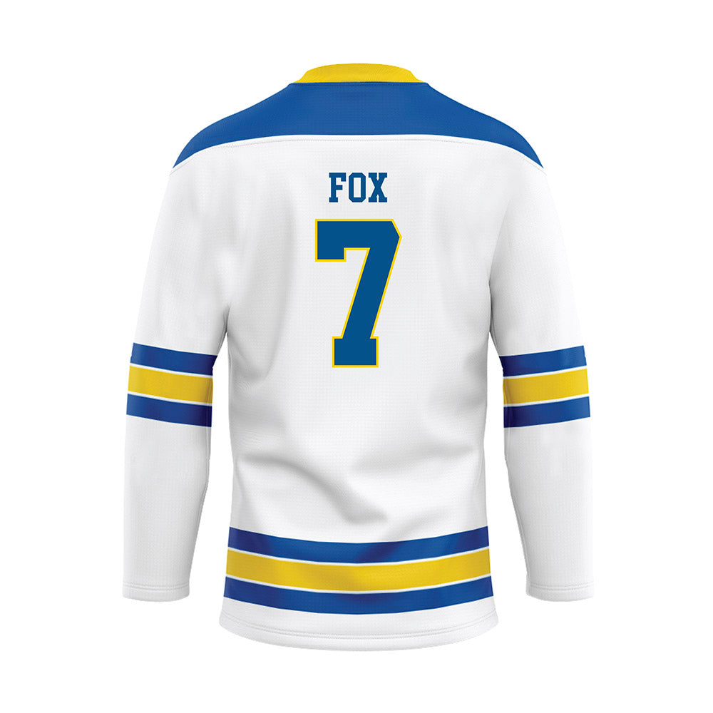 Delaware - Men's D2 Ice Hockey : Justin Fox - Hockey Jersey-1