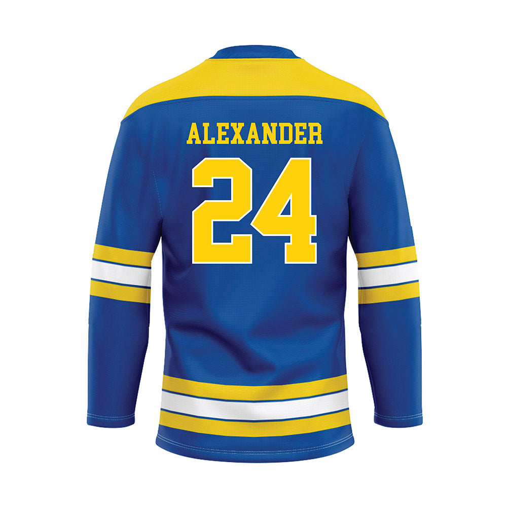 Delaware - Women's Ice Hockey : Jamiyah Alexander - Hockey Jersey-1