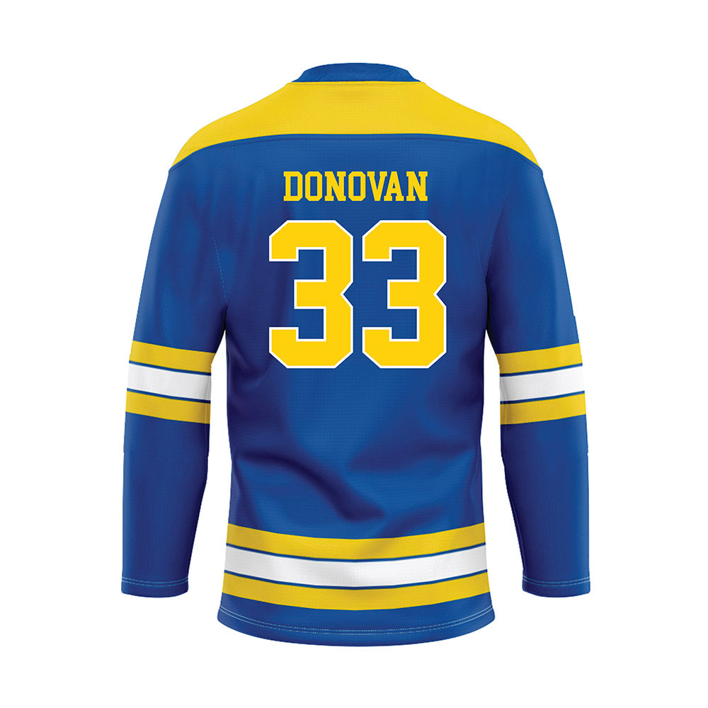 Delaware - Men's D2 Ice Hockey : Aaron Donovan - Hockey Jersey-1