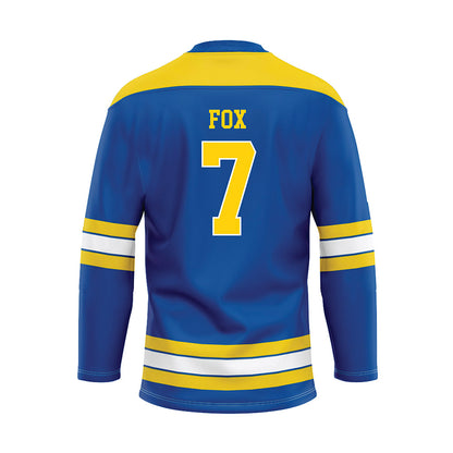Delaware - Men's D2 Ice Hockey : Justin Fox - Hockey Jersey-1