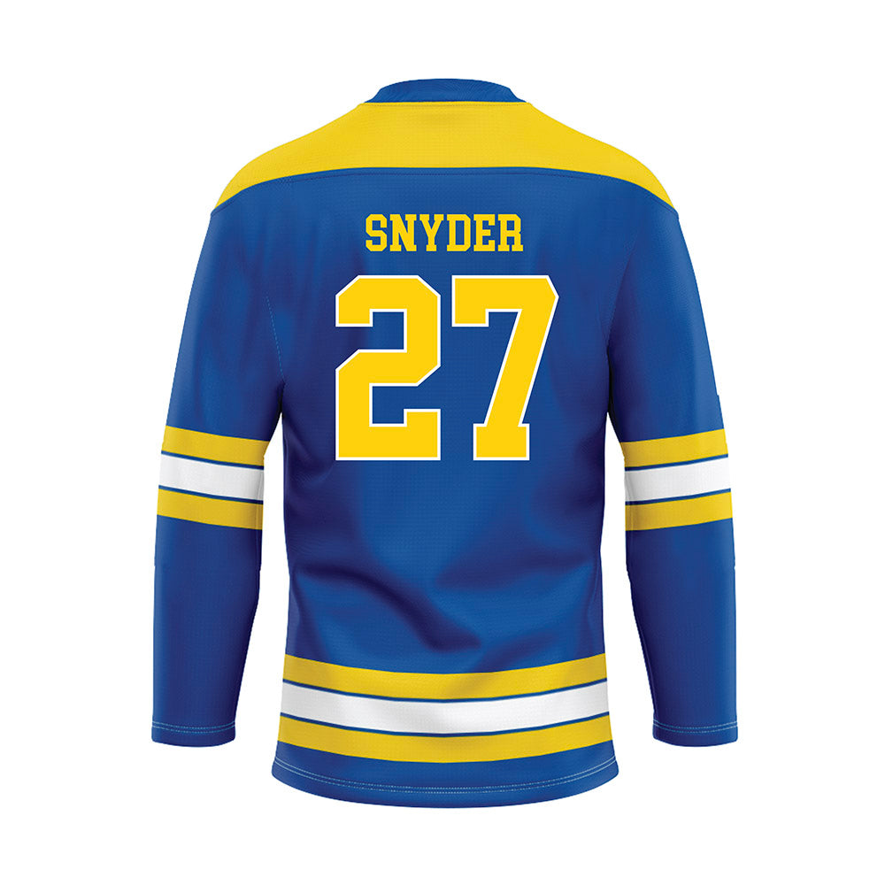 Delaware - Men's D2 Ice Hockey : George Snyder - Hockey Jersey-1