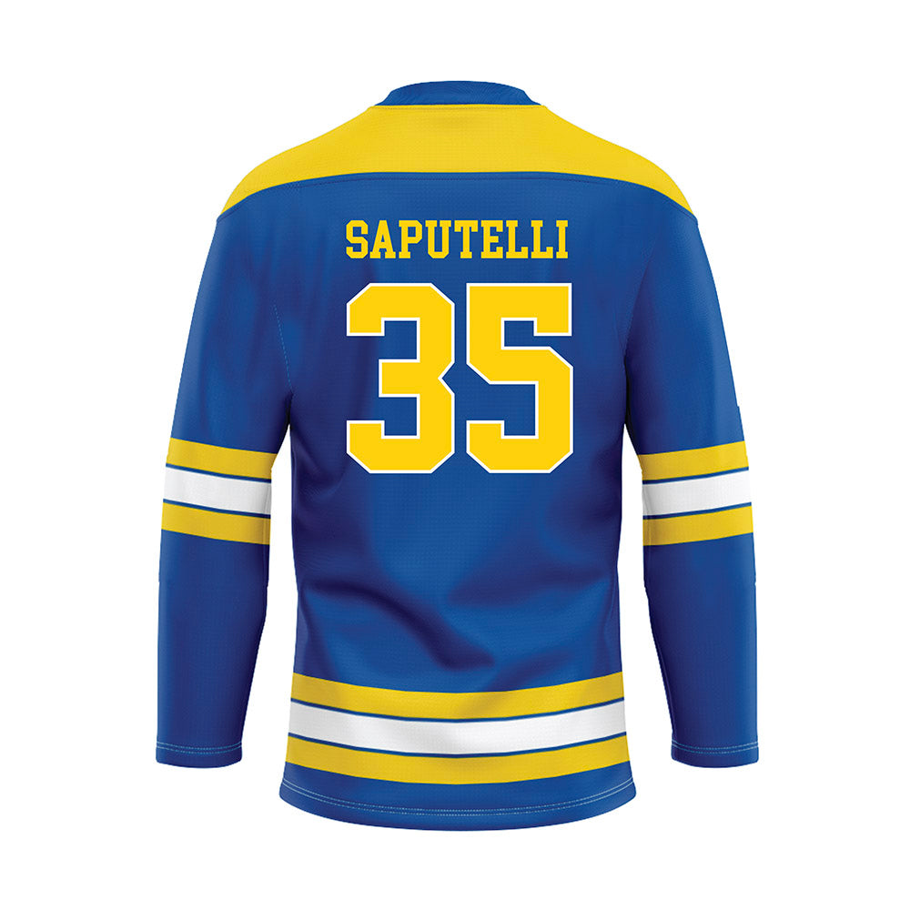 Delaware - Men's D2 Ice Hockey : Dominic Saputelli - Hockey Jersey-1
