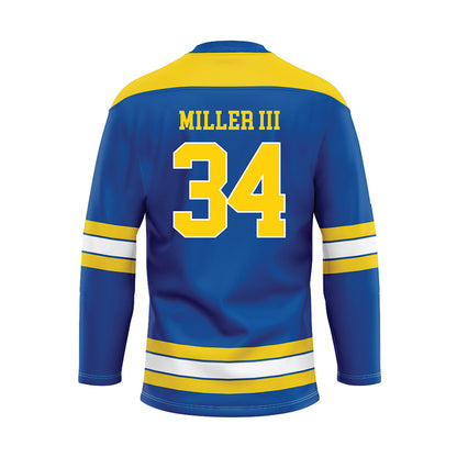 Delaware - Men's D3 Ice Hockey : Larry Miller III - Hockey Jersey-1