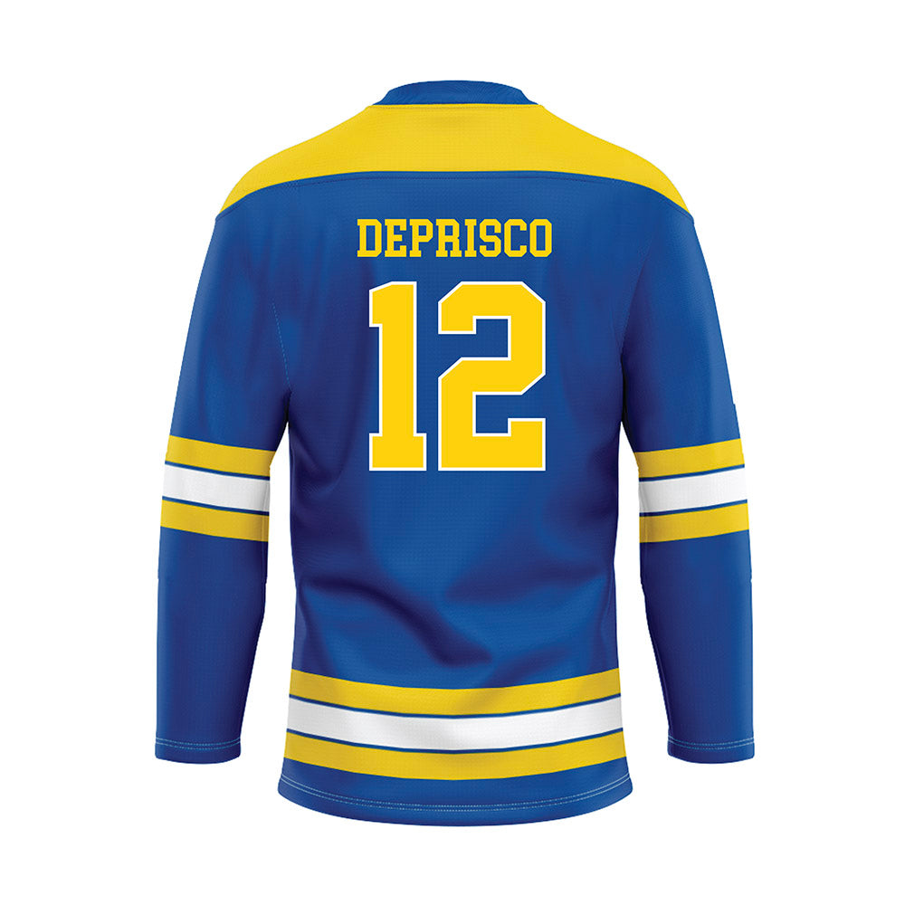 Delaware - Men's D3 Ice Hockey : Michael DePrisco - Hockey Jersey-1