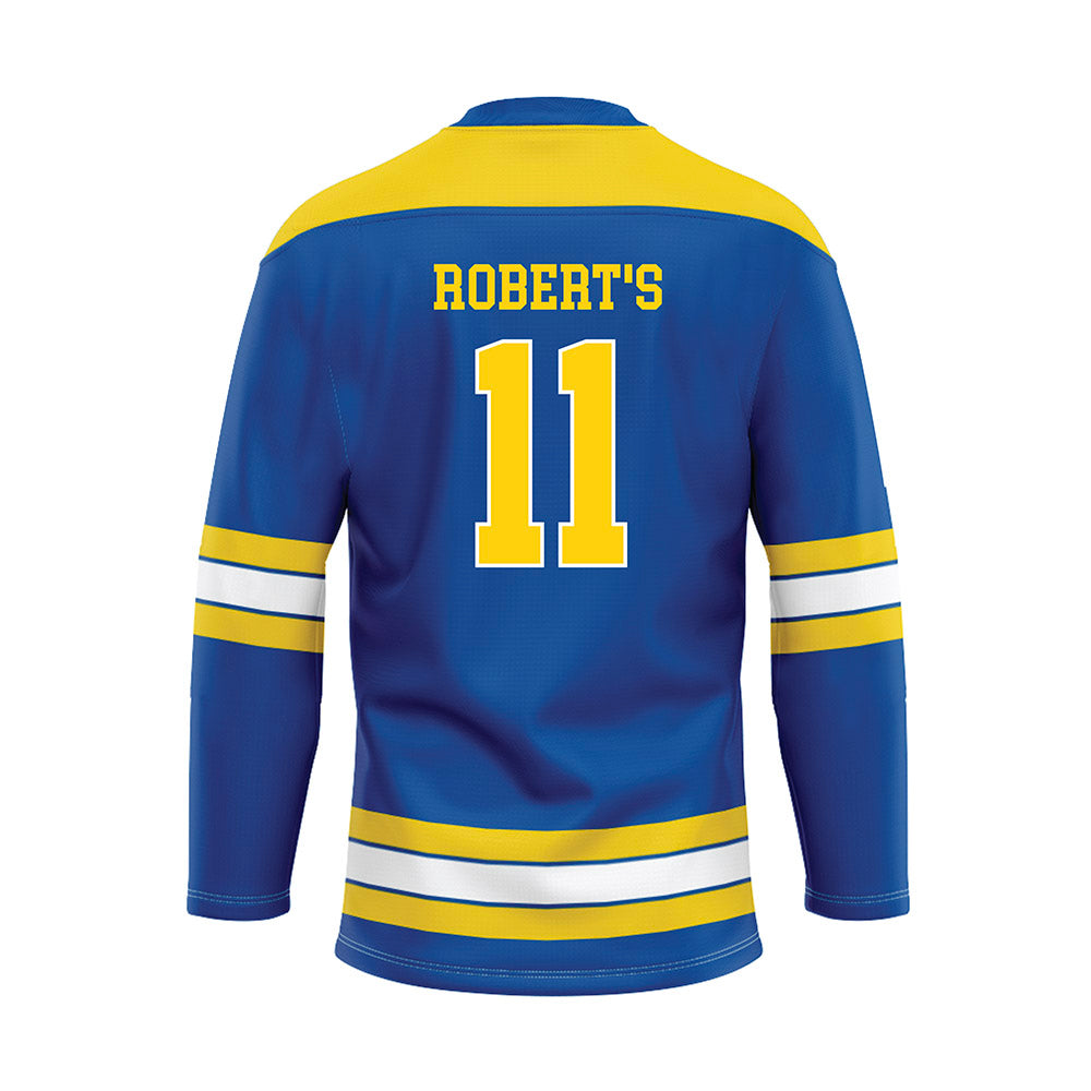 Delaware - Men's D3 Ice Hockey : Dane Robert's - Hockey Jersey-1