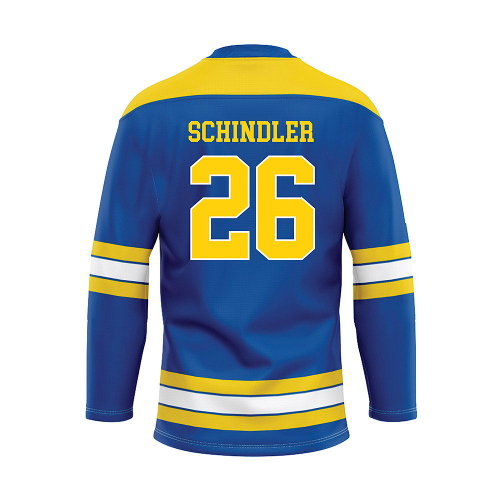 Delaware - Women's Ice Hockey : Nancy Schindler - Hockey Jersey-1