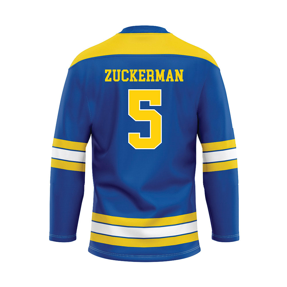 Delaware - Men's D3 Ice Hockey : Jarrett Zuckerman - Hockey Jersey-1