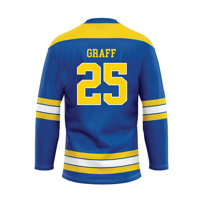 Delaware - Men's D3 Ice Hockey : Koen Graff - Hockey Jersey-1