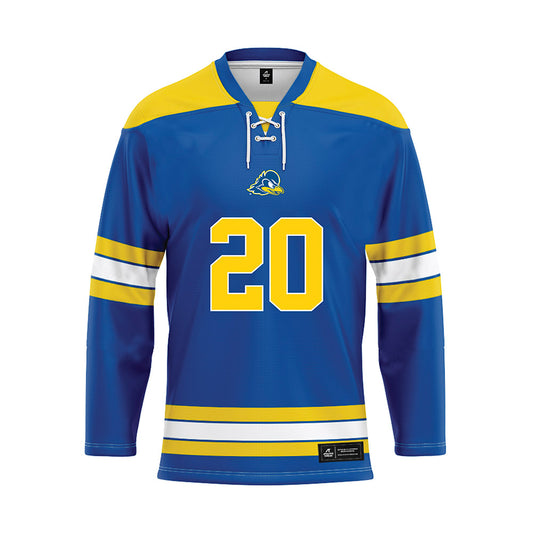 Delaware - Men's D2 Ice Hockey : Theodore Baum - Hockey Jersey-0