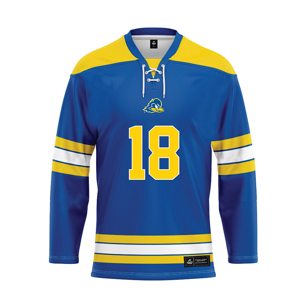 Delaware - Men's D2 Ice Hockey : Patrick Olenski - Hockey Jersey-0