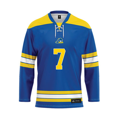 Delaware - Men's D2 Ice Hockey : Justin Fox - Hockey Jersey-0