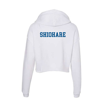 Delaware - Crew : Sanath Shiohare - Women's Crop Fleece Hoodie-1